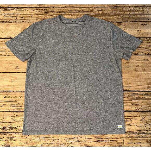 Vuori Other - Vuori Men’s Size M Heathered Grey Strato Tech Tee